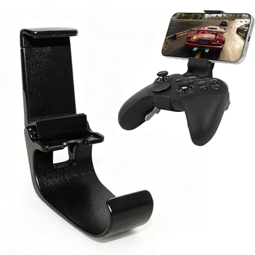Image of Brand Mobile Gaming Controller Clamp, Extendable Phone Holder for Game Controller, Compatible with Xbox, Portable Phone Mount, Ergonomic for Long Gaming Sessions