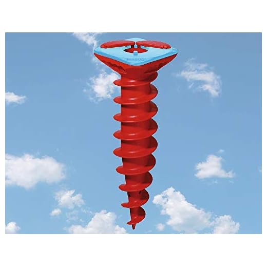 GardenFix Eindrehbodenhülse - passend für alle Rundrohre mit Ø 40 mm, 50mm und 55 mm