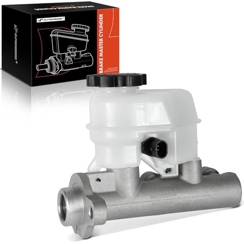 A-Premium Brake Master Cylinder with Reservoir and Sensor Compatible with Chevrolet Vehicles - Impala 2006-2008, Monte Carlo 2006-2007, With RPO Code JL9 (Power Brakes, 4 Wheel Disc, With ABS)