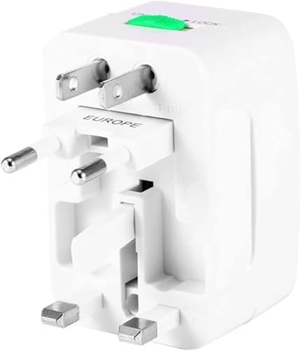 Adaptador Universal De Viagem, Mais De 150 Países, Bivolt, Tomada Com Múltiplas Entradas