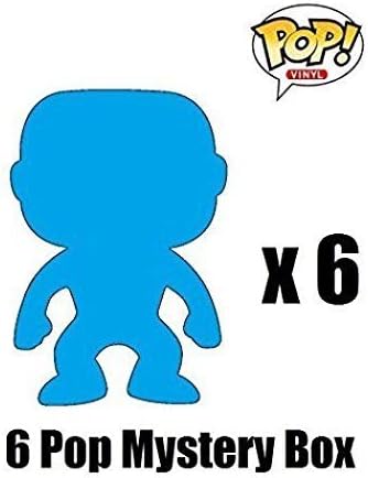 POP Funko Mystery 6 Pack w/ 1 Random Limited Edition Chase - Stylized Vinyl Figure Set New