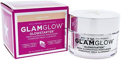 Glamglow Glowstarter Mega Illuminating Moisturizer, 1.7 oz - Nude Glow for All Skin Types, Unisex