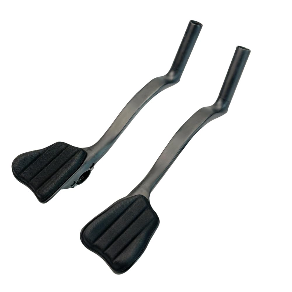 Carbon TT Aufsatz Triathlon Zeitfahren Lenkeraufsatz 31,8 mm 38cm Lange UD Matt Aerodynamisch T700/T800 Kohlefaser Ultraleicht 230g