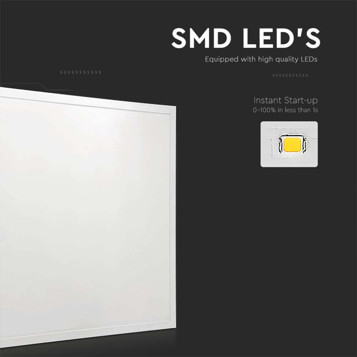 Pannello Led 60X60, Pannello Da Incasso, 36W 4320lm 120LM/W Angolo 110°, Illuminazione Commerciale Per Uffici negozi ospedali ect. (2, Bianco Freddo 6400K)