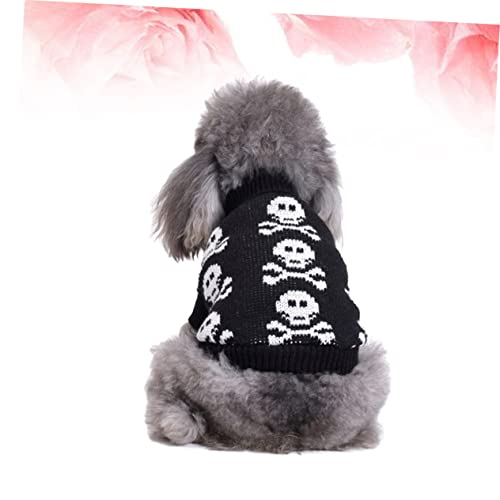 Pull squelette pour chiens extensible tricot confortable Halloween - 7