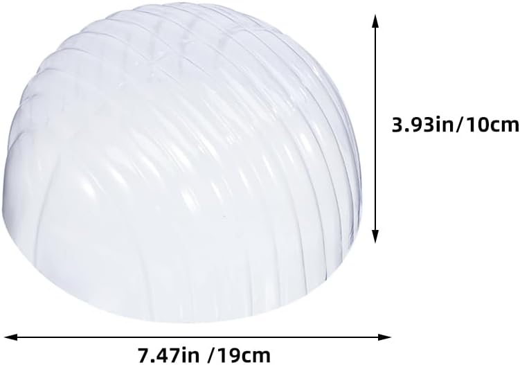 PRETYZOOM Baseball Cap Stand 15-Pack Plastic Hat Support Holder for Men and Women Round Hat Shaper Rack for Baseball Caps Compact 7.48X7.48X3.93 Inch