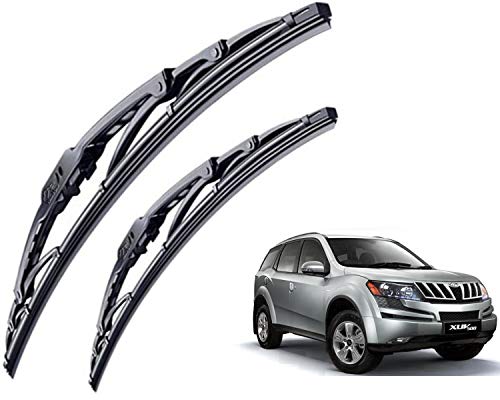Image of WolkomHome High Performance OE Car Wiper Blade Replacement set of 2 Pc Right 24 inch Left 20 inch for Mahindra XUV 500