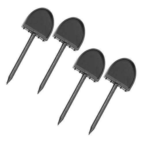 Area Shopping Juego de 4 Clavos de fijación Hojas sobre Diana Tiro con Arco Deportivo Flechas