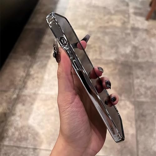 Étui de téléphone magnétique violet ENILSA avec pare-chocs carré