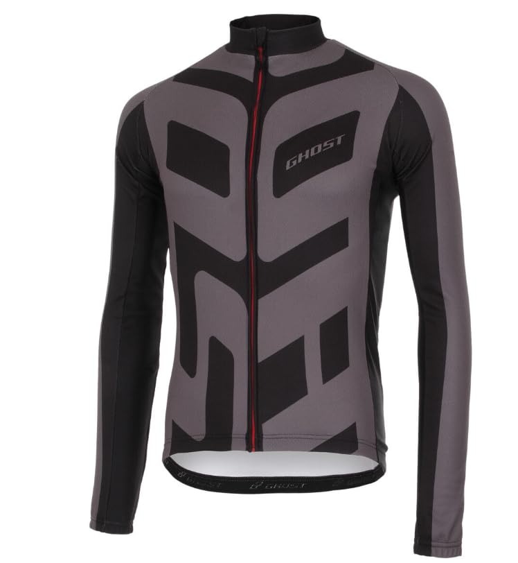 Ghost Radtrikot lang Performance Jersey Long Black/Grey 2017 (s)