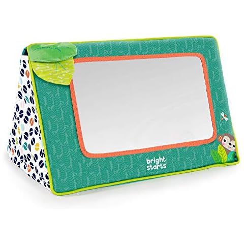 Bright Starts Sit and See Safari Floor Mirror Tummy Time Activity Toy Cover