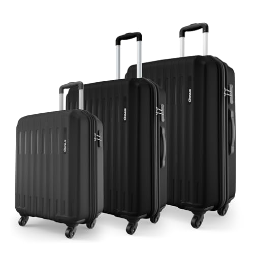 Safari Genius Alley Set of 3 (Cabin + Medium + Large) Trolley Bag...