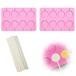 Vpb BBTMJ Silikon Lollipopformen 2 Stück
