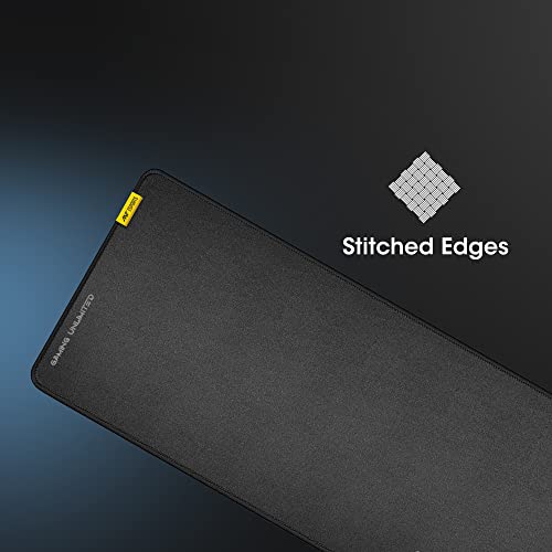 Image of Ant Esports MP280S - Speed Gaming Mouse Pad-L- Large with Stitched Edges, Waterproof Non-Slip Base for Gaming & Office - Black