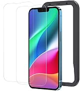 NIMASO ガラスフィルム iPhone 14 用/iPhone 13 Pro 用/iPhone 13 用 強化 ガラス 液晶 保護 フィルム ガイド枠付き 2枚セット NSP21H282