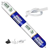 9900 Sealant Waterproof, Silicon Waterproof Sealant, Permanent Solution for Roof & Wall Cracks, Outdoor Water Proof Exterior Sealants Heat Resistant, Tear and Stretch Resistance (Transparent,1Pc)