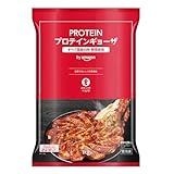 [冷凍] by Amazon 味の素 PROTEINギョーザ 1kg 高タンパク 35.2g/1食（8個） プロテイン 冷凍食品 餃子 ぎょうざ 大容量 (SOLIMO)