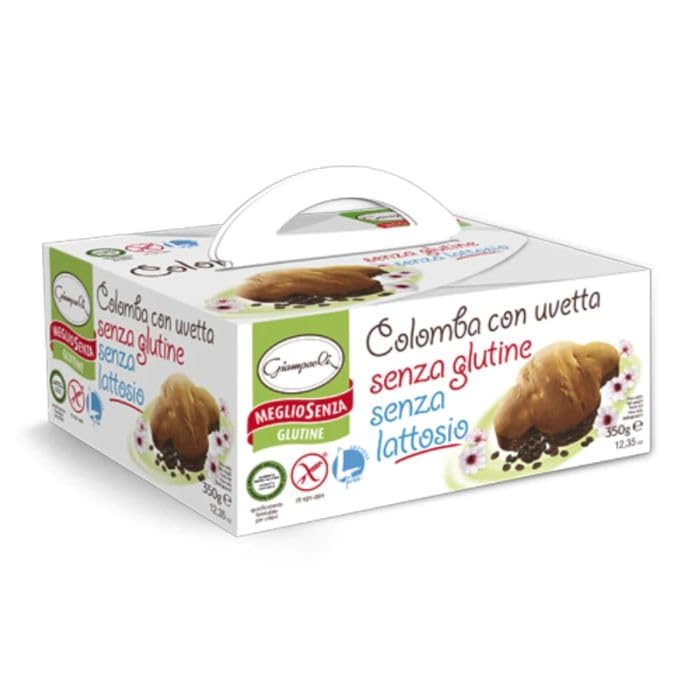 Giampaoli Gluten Free Easter Colomba with Raisins, Dairy Free, 12.35 oz