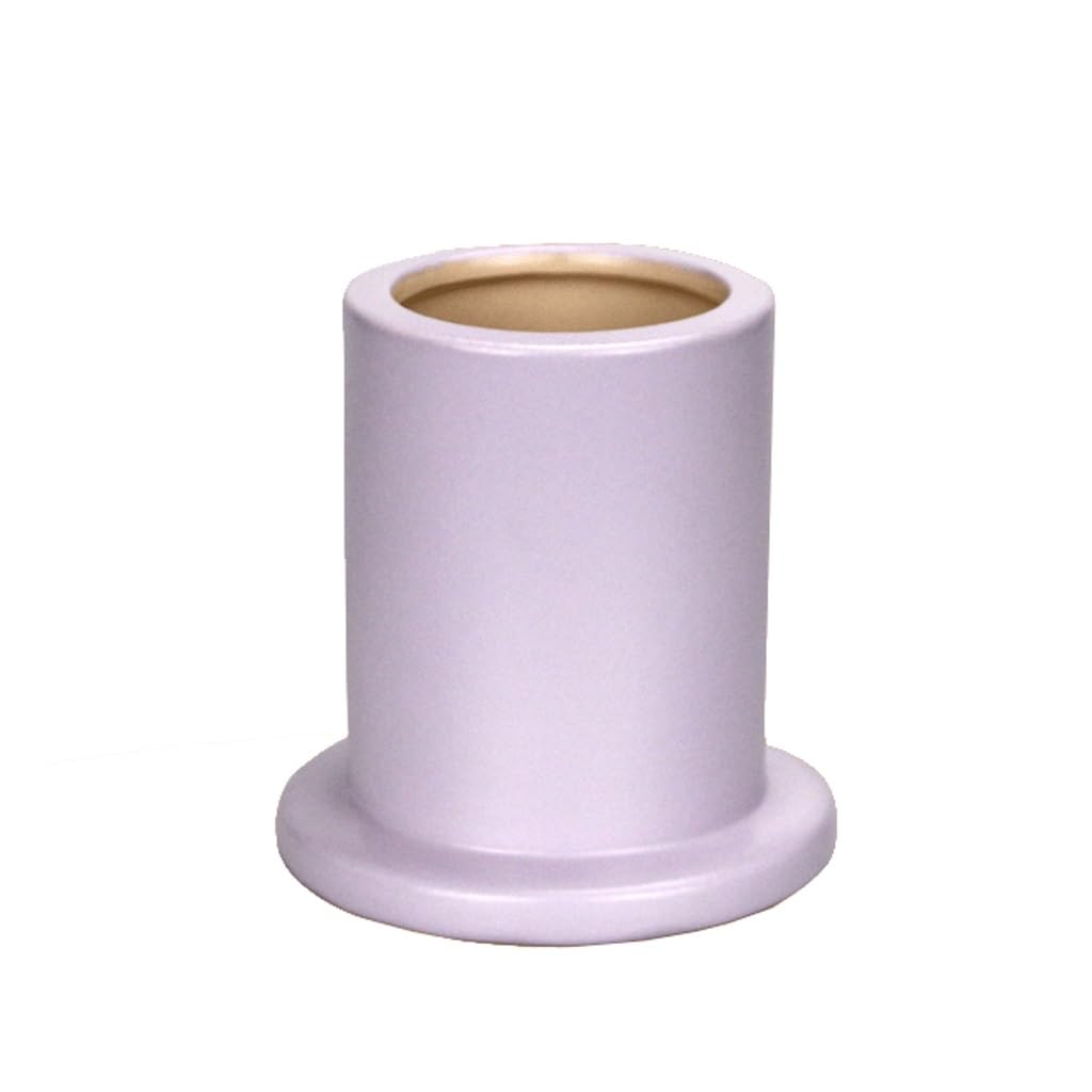 Ceramiczny lekki luksusowy styl obsadka do pióra do przechowywania na biurku stół biurowy artykuły papiernicze (gł. 9,3 * 10 cm)