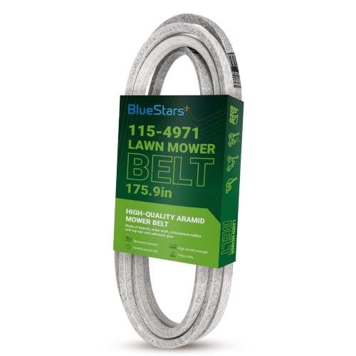 Image of BlueStars 115-4971 Deck Belt Aramid Cord 5 /8 inch x 175.9 inch | For Toro Titan 54 inch ZX5400 MX5400 ZX5420 MX5480 ZX5450 74832 74862 74882 74822 74848 74852 Zero Turn Mower Replaces 133-1167