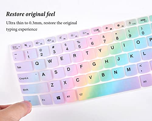 Image of Keyboard Cover for Lenovo Flex 5 /IdeaPad 5 14 inch,Lenovo IdeaPad Flex 5i 14 inch /Slim 7 9 /Yoga 5i 7i /Yoga 9 7 Pro /Slim 7 pro x Keyboard Skin, ThinkBook 14 14s /Yoga Pro 14s Protector