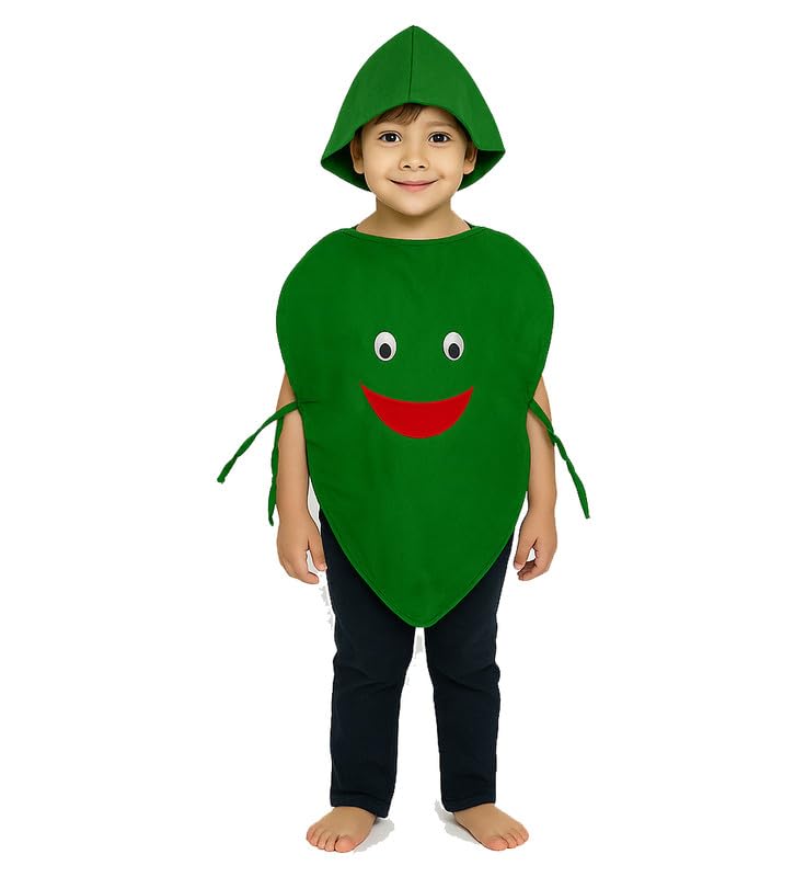Image of FancyDressWale Fruit & Vegetable Fancy Dress Costume for Kids | Free Size 2-10 Years | School Fancy Dress, Stage Shows, Theme Parties