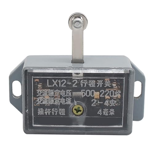 Micro interrupteur de voyage LX12-2 type poussoir pour automatisme