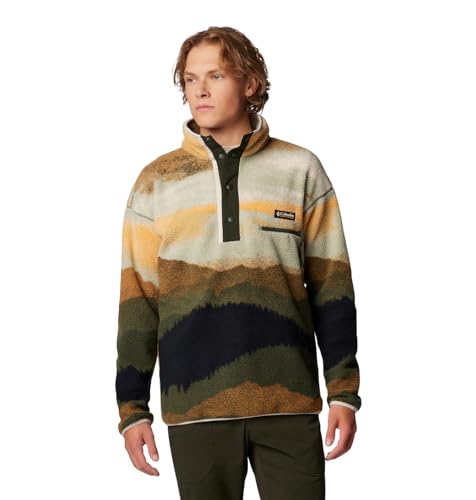 Columbia Men's Helvetia II Printed Half Snap Fleece