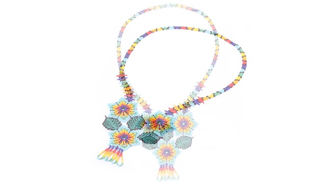 Amazon.com: NOVICA Artisan Glass Beaded Pendant Necklace