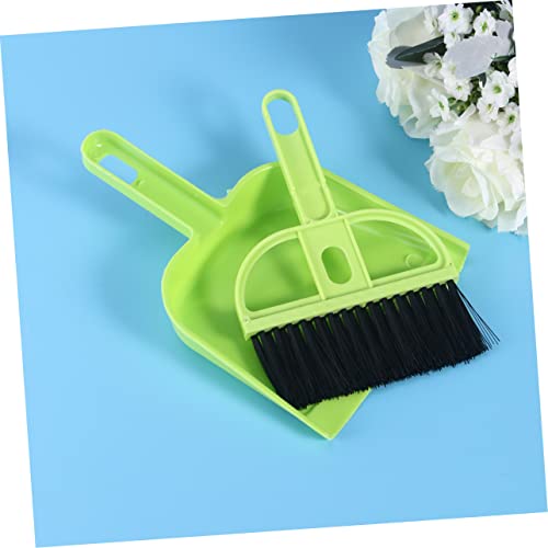 Healeved Mini-Besen Und Kehrschaufel Set Für Von Haustierkäfigen Kompaktes Reinigungsset Grün Für Kleine Tiere Wie Hamster Meerschweinchen Und Kaninchen – Bild 5