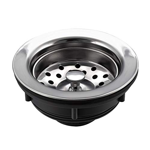 Colador para fregadero RV de acero inoxidable 3 1/2"