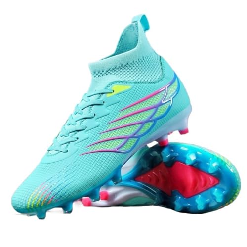 Unisex Retro Soccer Cleats Football Shoes,TF/AG Studs for Indoor/Outdoor Training, Lacrosse, Baseball Premium Leather,Mens Soccer Shoes