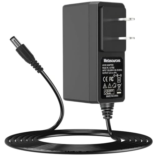 Image of Metasources AC/DC Adapter Compatible with RIOWOIS DS6401D+ DS6401D Plus 31-in Bluetooth TV Sound Bars Soundbar Speakers System 14.8V 1.6A Power Supply