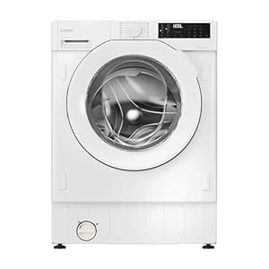 Candy Pro-Wash 400 BC449M4D8J-S Einbauwaschmaschine, 9 kg, 1400 U/min, digitales Display, WLAN-Konnektivität, 16 Zyklen, Inverter-Motor, 24-Stunden-Startvorwahlfunk... Kindersicherung, KG-Detektor