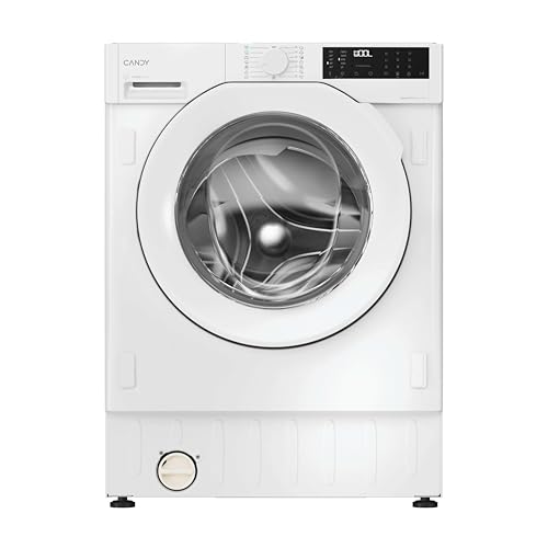 Candy Pro-Wash 400 BC448M4D8J-S Einbauwaschmaschine, 8 kg, 1400 U/min, digitales Display, WLAN-Konnektivität, 16 Zyklen, Inverter-Motor, 24-Stunden-Startvorwahlfunktion, Kindersicherung, KG-Detektor