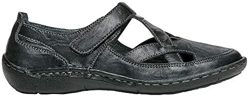 Propet Women's Caylee Flat, Black, 10 2A US | Image 1