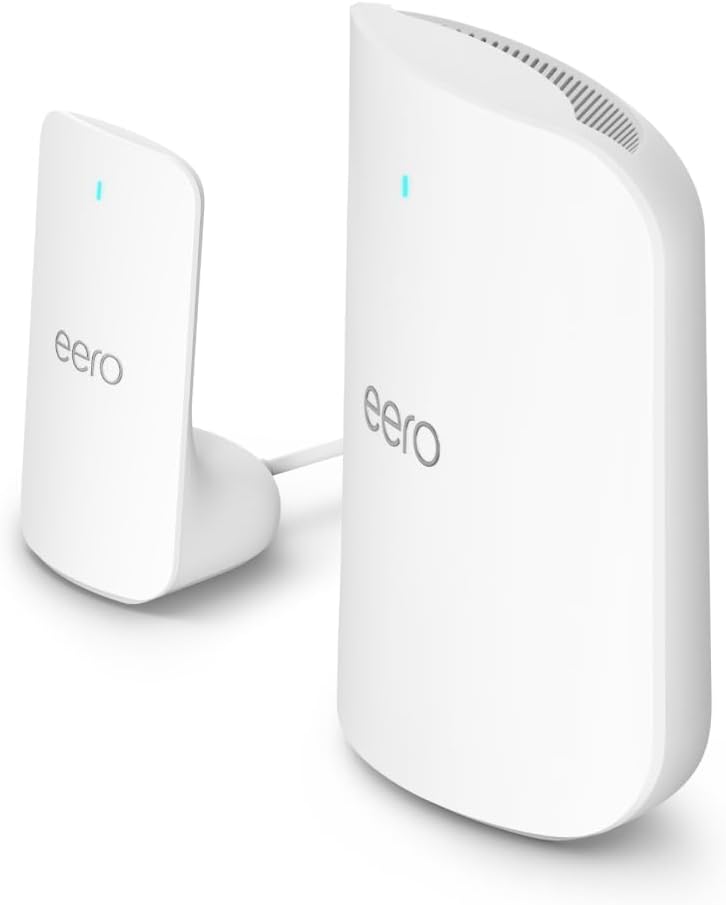 Amazon eero Max 7 (paquete de 1) con respaldo celular Amazon eero Signal 4G LTE para sistemas eero