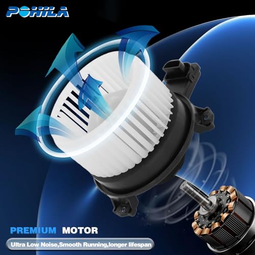 Image of HVAC Heater Blower Motor with Fan Cage Replacement for Honda CR-V 2017 2018 2019 2020 2021 2022 2023,Honda Odyssey 2018-2023, Replace# 79310TLAA51, PM4818,79310THRA41
