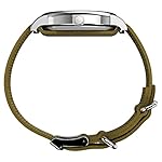 Timex Weekender 38mm Unisex Analog Watch | INDIGLO Backlight | Adjustable Durable Nylon Fabric Slip Through Strap | 24 Hour Time - Image 2