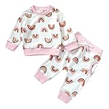 【Material】Die Baby Mädchen Outfits aus weichem atmungsaktivem hautfreundlichem Material mit haltbaren Nähten.