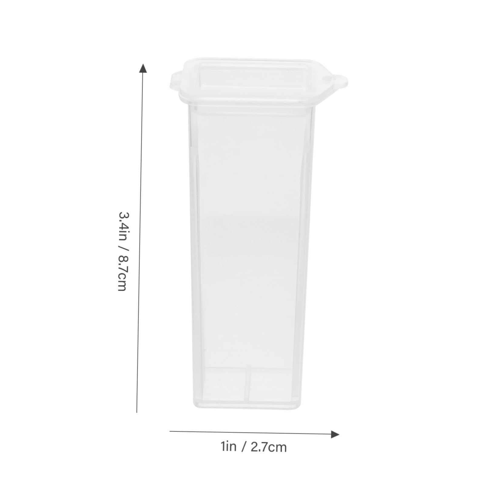 KICHOUSE 10 Pcs Microscope Slide Storage Box Pathological Slide Mailers Slide Holder Case for Slides