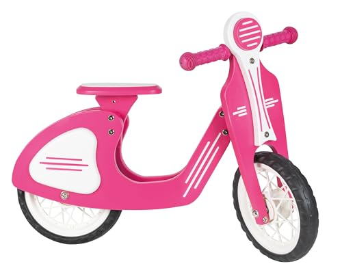 Pilsan Retro Scooter Draisienne Rose évite les chutes des enfants