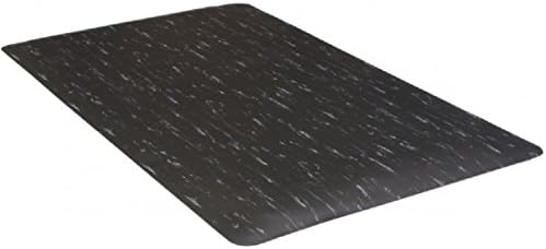 buyMATS 39-564-0908-30000500 3 x 5 ft. Ultimate K-Marble Foot Vinyl Mat, Black & White