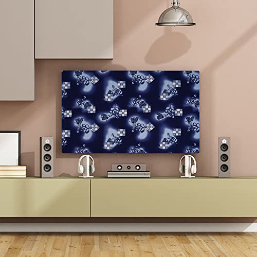 Image of Glassiano Marigold Dustproof Printed 32 inch LED TV Cover Screen Protector Compatible for All Models, Print 37