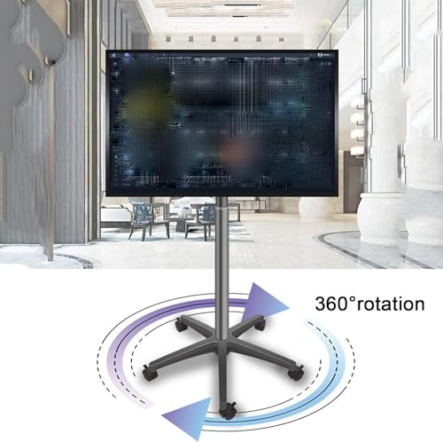 Soporte móvil para TV 14-37 pulg con ruedas y altura ajustable miniatura 5