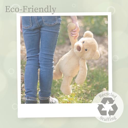 World's Softest Plush Stuffed Animal for Baby, Toddler, Kids, Adults - Adorable Toy Made from Kid-Friendly, Quality Materials - Lushee Brady Bear, 16" by World's Softest - Used condition - Image 5