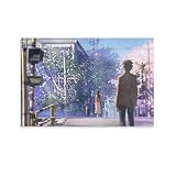 Poster d'anime 5 centimètres par seconde - Impression sur toile - 20 x 30 cm