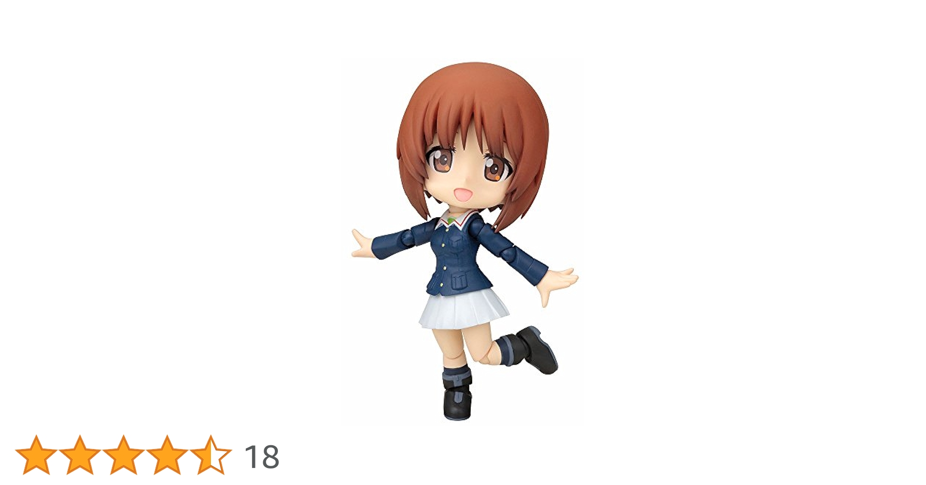(未使用･未開封品)　コトブキヤ キューポッシュ ガールズ&amp;パンツァー 西住まほ ノンスケール PVC製 塗装済み可動フィギュア 0pbj0lf 51c4jcNSoSL._AC_UL210_SR210,