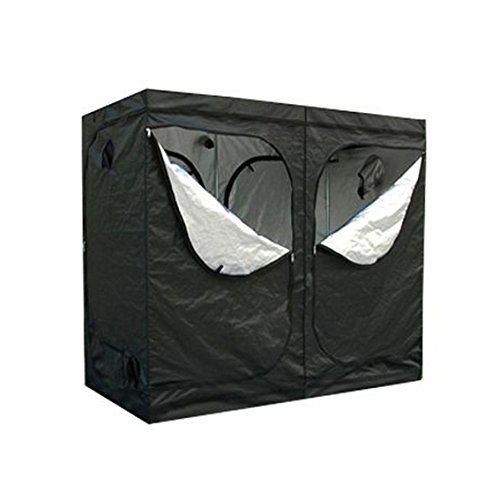Sinowell Growbox Eco 2 x 600 W NDL 200x100x200 cm Black Grow Tent VSG AKF Garden