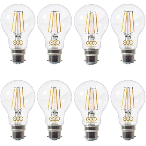 Ampoules LED baïonnette B22 contre les factures élevées lot verre transparent